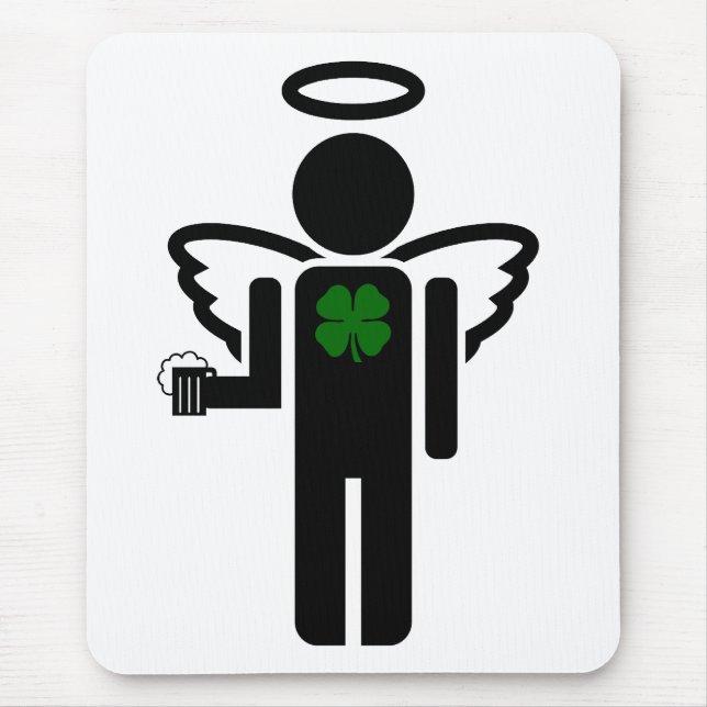 irish angel. mouse pad (Front)