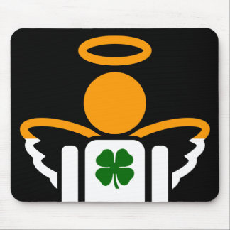 irish angel. mouse pad