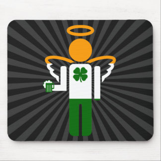 irish angel. mouse pad