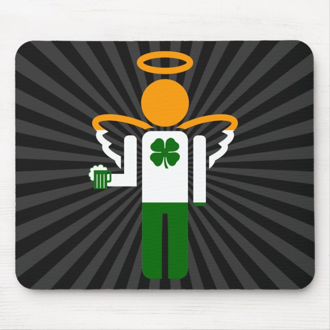 irish angel. mouse pad (Front)