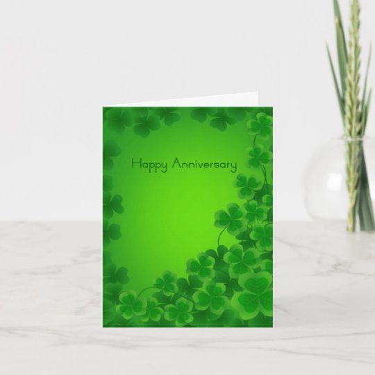 Irish Anniversary card