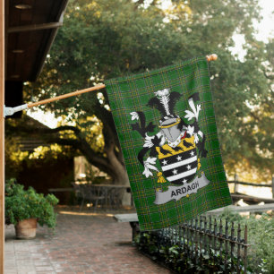  Irish Ardagh Coat of Arms Family Crest Ireland House Flag