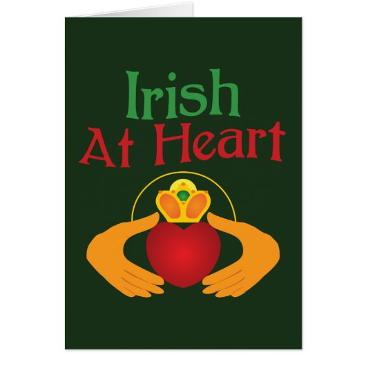 Irish At Heart Cards (Front)