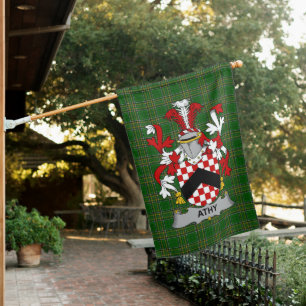  Irish Athy Coat of Arms Family Crest Ireland House Flag