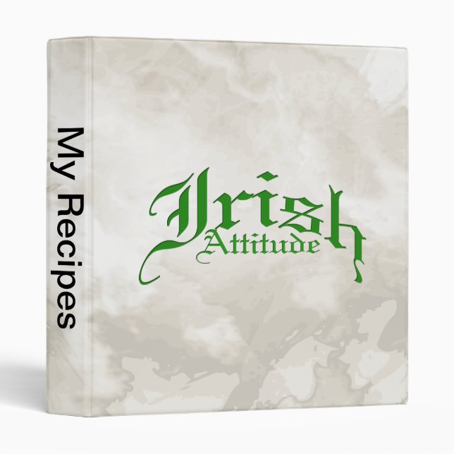 Irish Attitude Binder (Front/Spine)