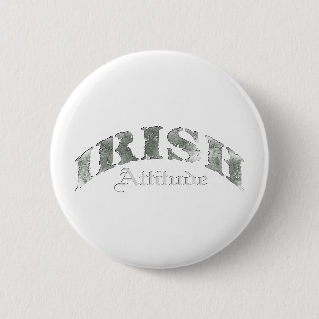 Irish Attitude Distress Button (Front)