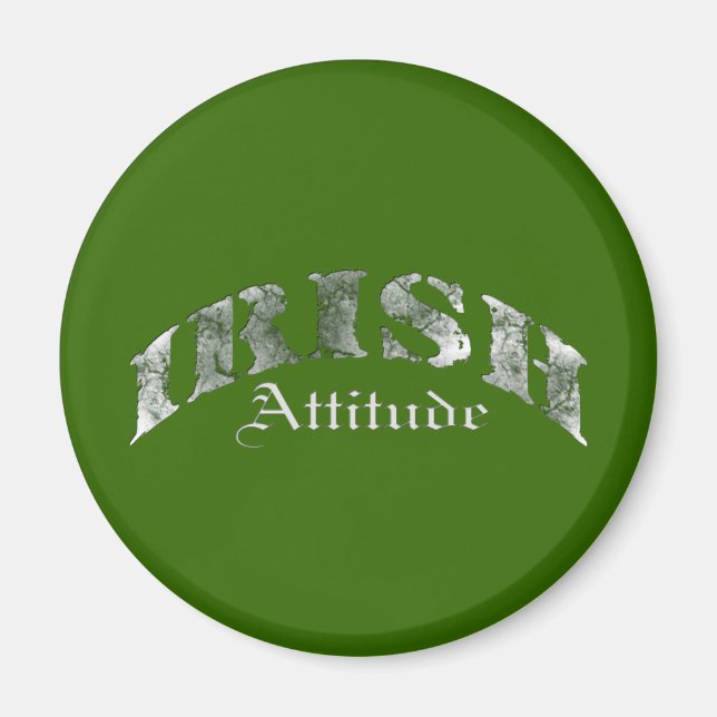Irish Attitude Distress Magnet (Front)