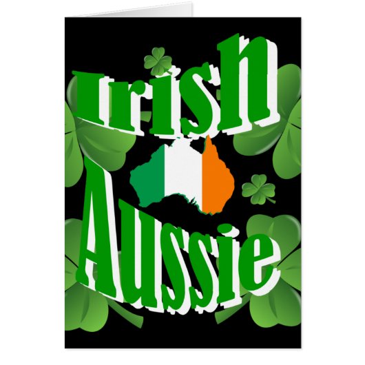 Irish aussie cards (Front)