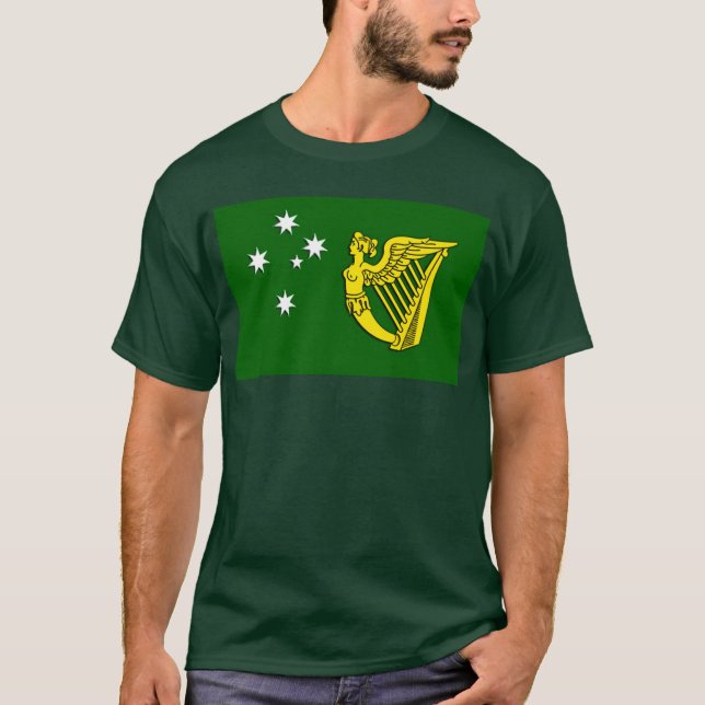 Irish Australia Flag T-Shirt (Front)