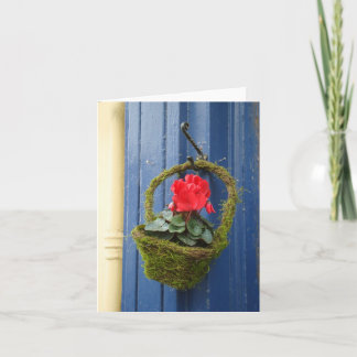 Irish Basket Thank You Card