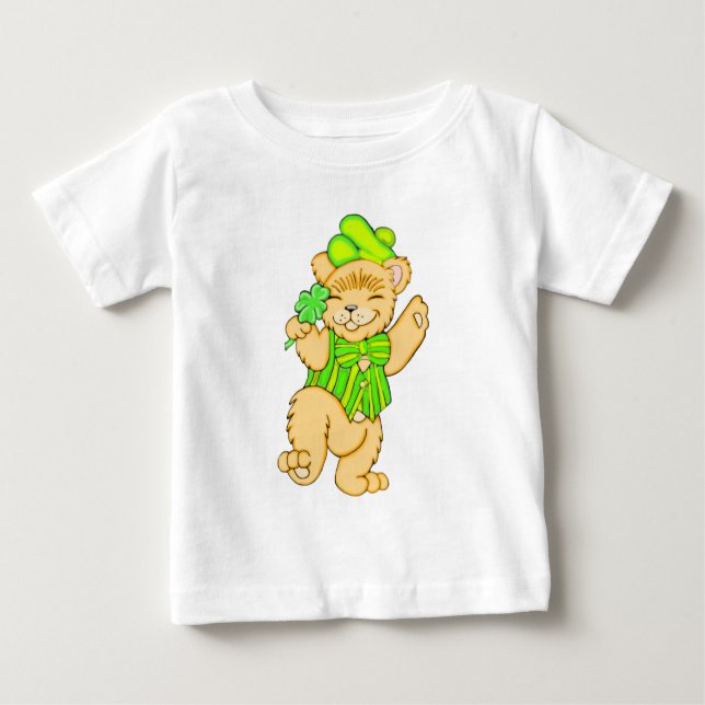 Irish Bear Baby T-Shirt (Front)