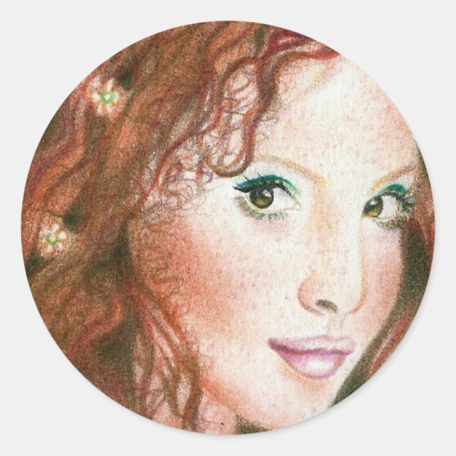 Irish Beauty Sticker (Front)