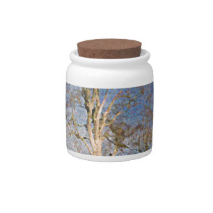 Irish Beech Trees Candy Jar