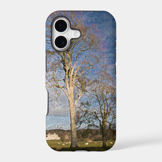 Irish Beech Trees Iphone Case (Back)