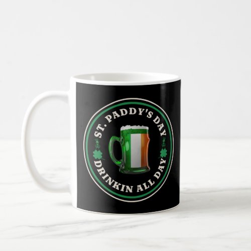 Irish Beer Ireland Flag St Patricks Day  Drinking  Coffee Mug