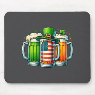 Irish Beer Ireland St Patricks Day Drinking Party  Mouse Pad
