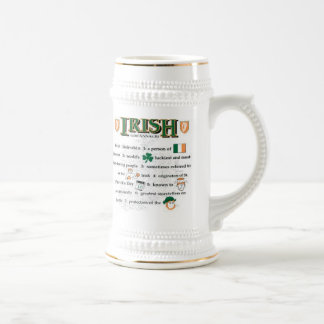 Irish Beer Mug