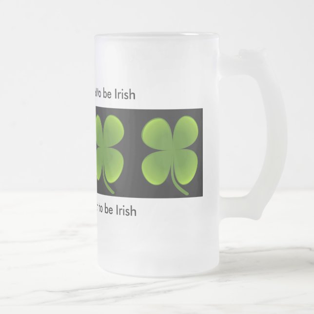 Irish Beer Mug (Right)