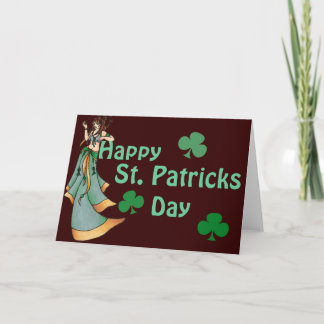 Irish Belly Dancer Card
