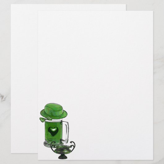 Irish Binge Drinkers Letterhead (Front/Back)