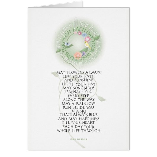 Irish Blessing (Front)