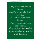 Irish Blessing 3 (Front)