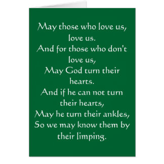 Irish Blessing 3 Cards