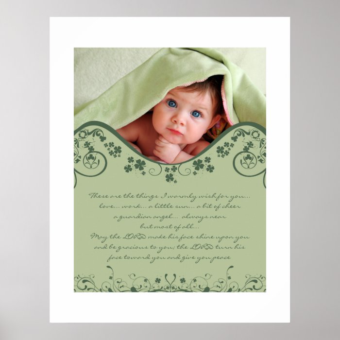 Irish Blessing   a Guardian Angel Always Near Print