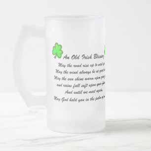 Irish Blessing Beer Mug
