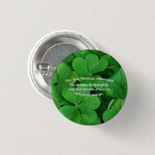 Irish Blessing Button