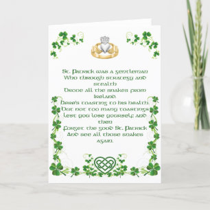 Irish Blessing Card from Ireland Option 8