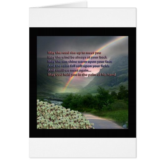 IRISH BLESSING CARDS (Front)