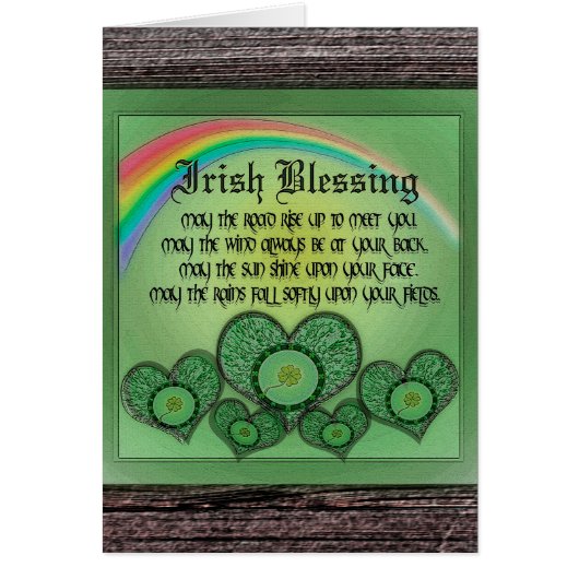 Irish Blessing Cards (Front)