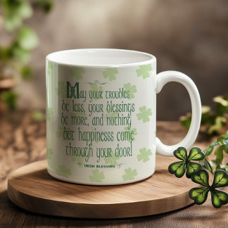 Irish Blessing Coffee Mug