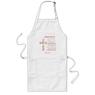 Irish Blessing For GODDAUGHTER - Personalized Gift Long Apron