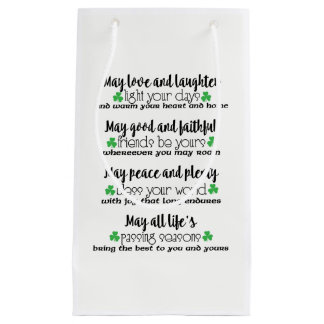 Irish Blessing Gift Bag