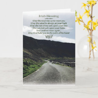 Irish Blessing Greeting Card 5x7