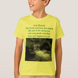 Irish blessing kids shirt