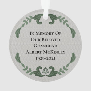 Irish Blessing Loving Memory Remembrance Memorial Ornament