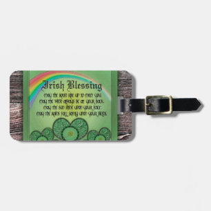 Irish Blessing Luggage Tag