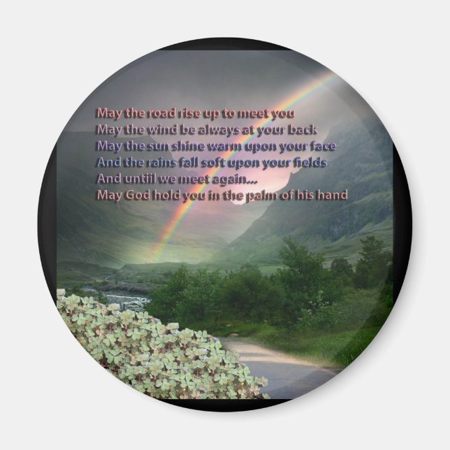 IRISH BLESSING MAGNET (Front)