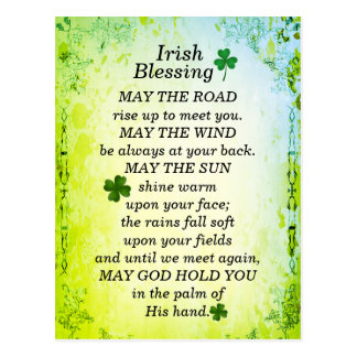 Irish Blessing Cards - Greeting & Photo Cards | Zazzle