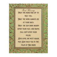 Irish Blessing May The Road Rise Up to Meet You