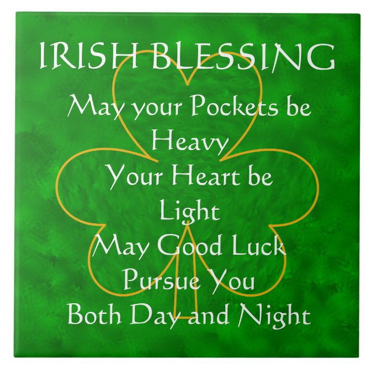 Irish Blessing - 