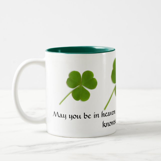 Irish Blessing Mug (Left)