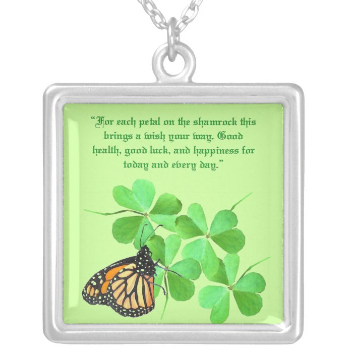 Irish Blessing Necklace