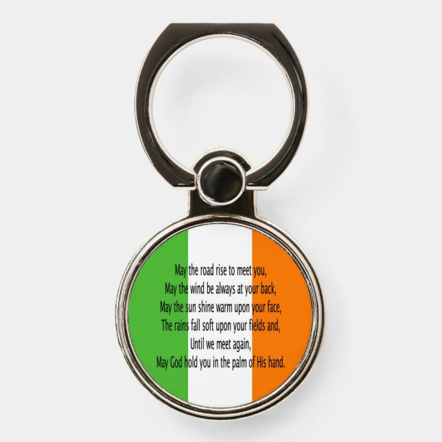Irish Blessing Phone Ring Stand (Front)