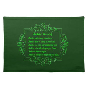 Irish Blessing Placemat