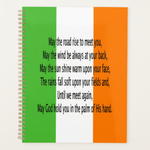 Irish Blessing Planner