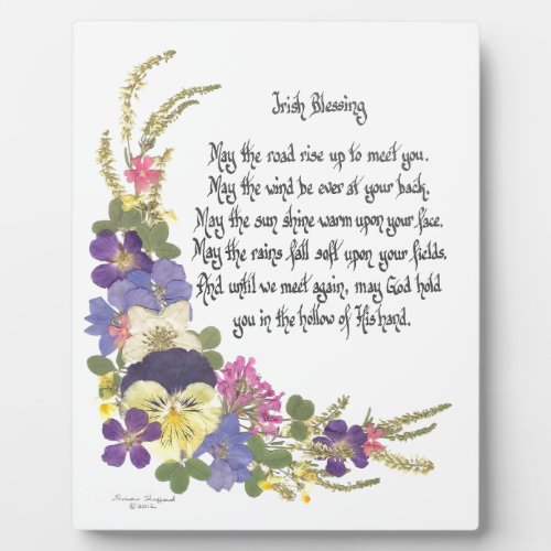 Irish Blessing Plaque